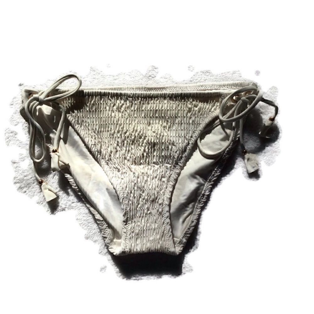 Victoria’s Secret Shirred Side Tie Bikini Bottom